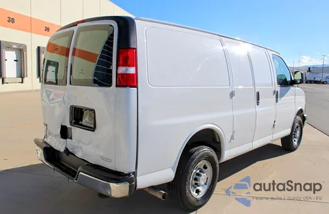 2023 Chevrolet Express G2500 from USA, damaged, VIN 1GCWGAFPXP1243335